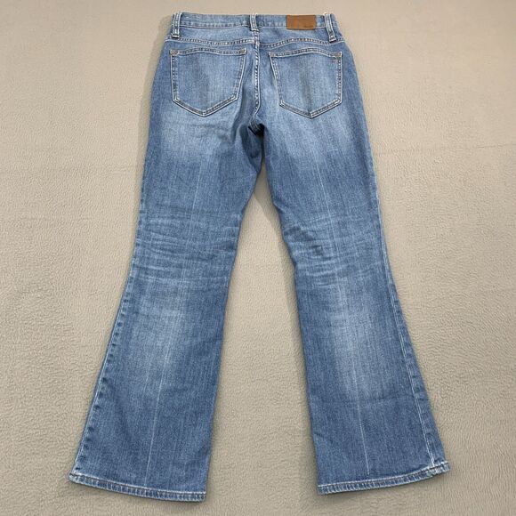 Madewell Jeans Womens Size 28 Cali Demi Bootcut Stretch Distressed Inseam 26" - Picture 13 of 15